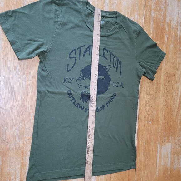 Small Vintage 90s Chris Stapleton Outlaw State of Mind Concert Graphic T Shirt - Picture 2 of 7